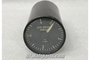 SRL-07C, NP-160-E, Vintage Boeing 727 Hydraulic Brake Pressure Indicator